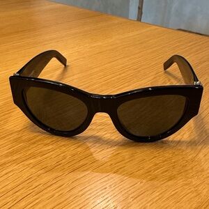 Saint Laurent Glossy Black Sunglasses